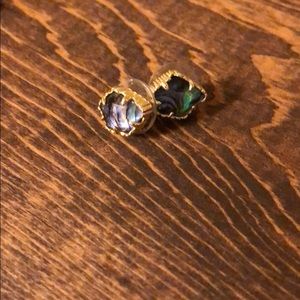 Kendra Scott blue/purple earrings